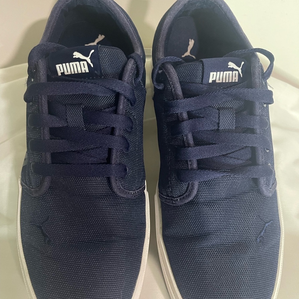 Puma Men's Deep Blue Sneakers - Picture 9 of 9